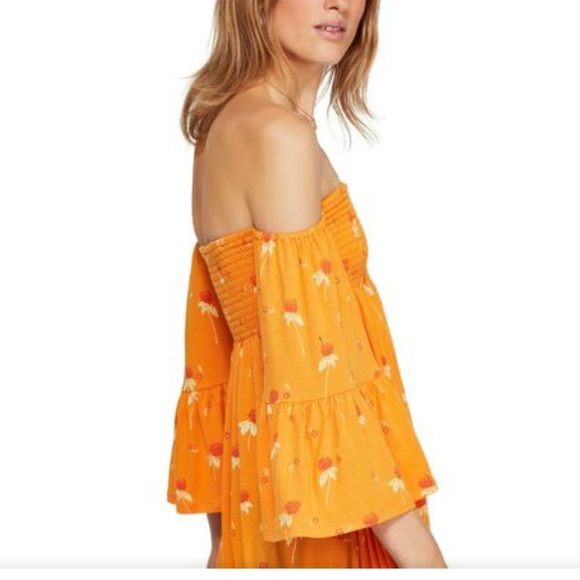 Free People Anthropologie Off-Shoulder Top - Picture 2 of 4